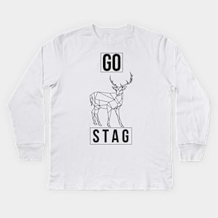 Go stag Kids Long Sleeve T-Shirt